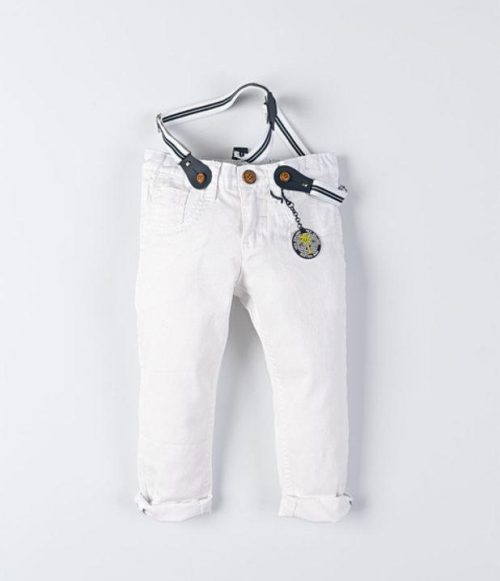 Παντελόνι ελαστικό με τιράντες σε 3 χρώματα | Geniusbaby.gr