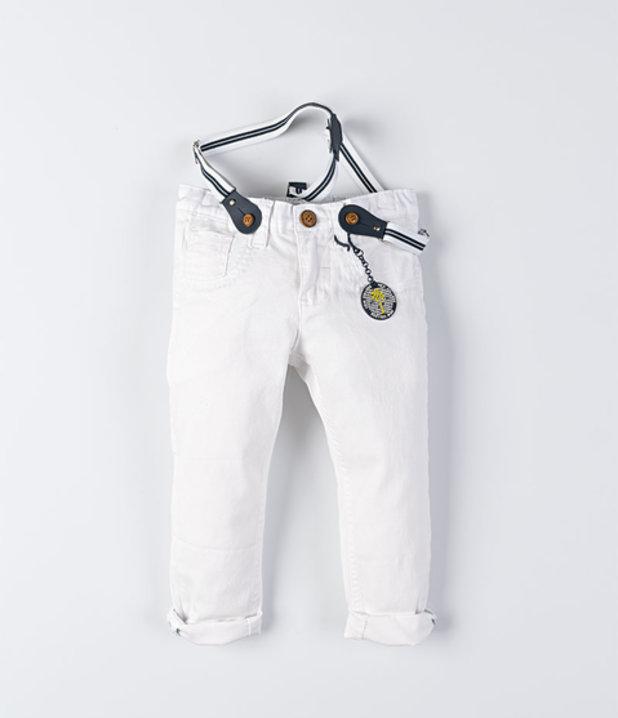 Παντελόνι ελαστικό με τιράντες σε 3 χρώματα | Geniusbaby.gr