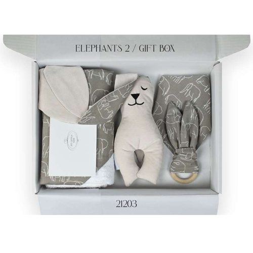 Bρεφικό Gift box Elephants για αγοράκι | Geniusbaby.gr