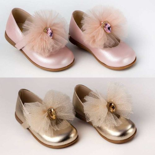 Mπαλαρίνα ροζ & χρυσή περπατήματος -Ever kid