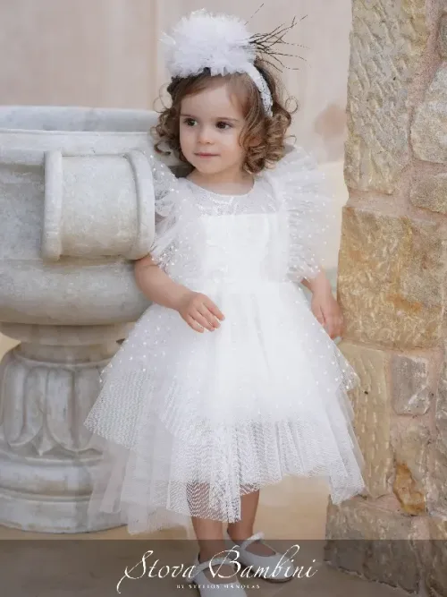 Βαπτιστικό φόρεμα Stova Bambini
